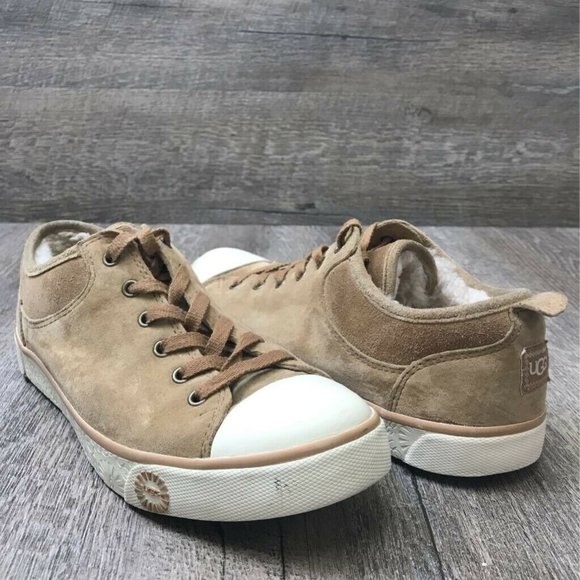 ugg fur lined sneakers